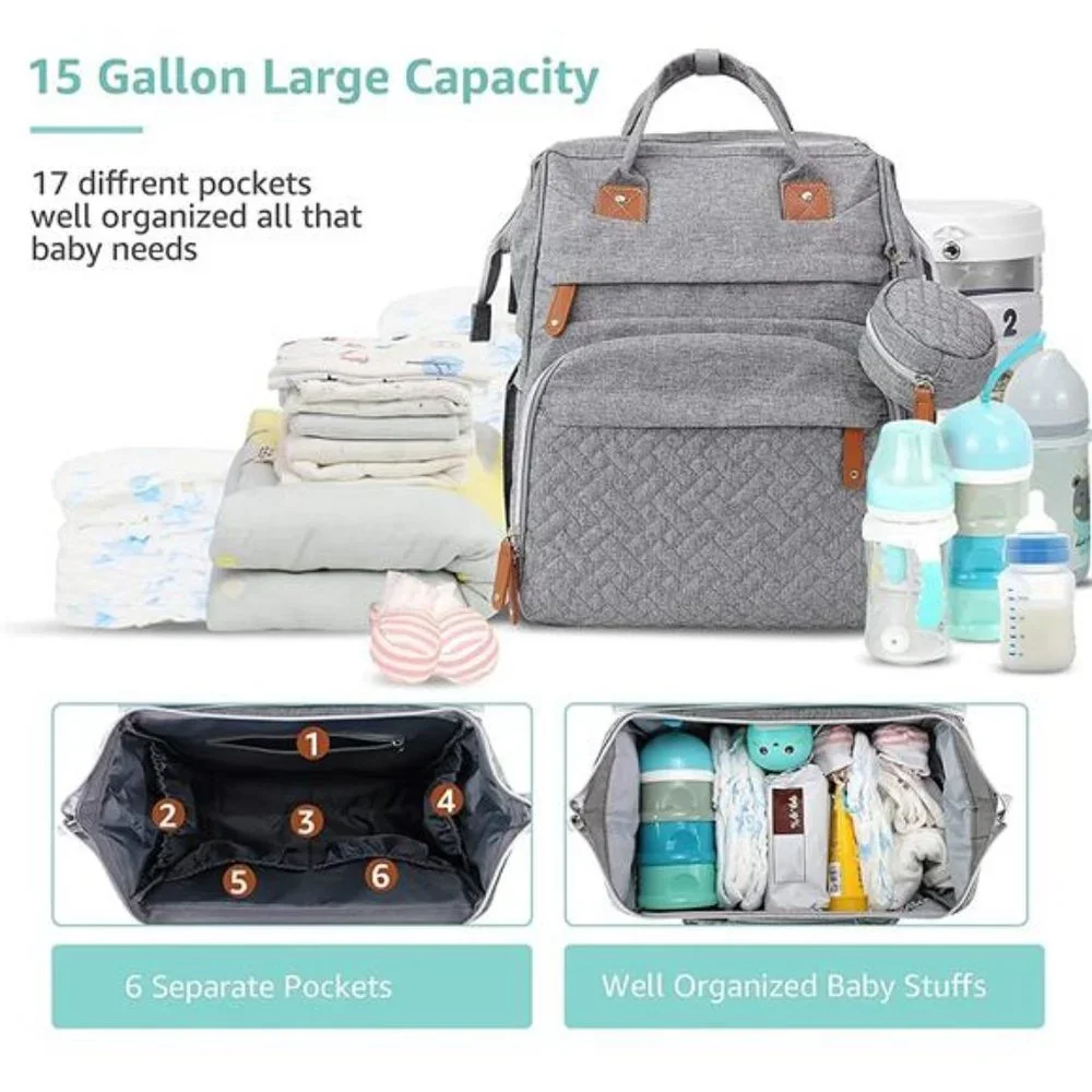 Multifunctional diaper backpack, Baby Shower Gifts